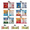 imageFrito Lay Chips and Jack Links Meats Snack Mix Variety Pack Pack of 30Chips  Chewy Bars