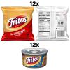 imageFrito Lay Ruffles Chips and Lays Ranch Dip Cups Variety Pack Pack of 24Fritos Chip  Dip