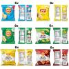 imageLays Potato Chips Classic 1 Ounce Pack of 40Regular  Kettle Variety Pack