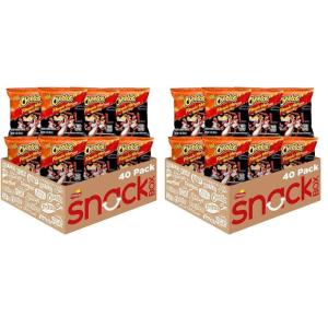 imageCheetos Cheese Flavored Snacks Puffs 0875 Ounce Pack of 4040ct Flamin Hot