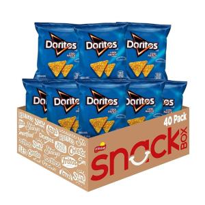 imageDoritos Flavored Tortilla Chips Nacho Cheese 1 Ounce Pack of 40Ranch