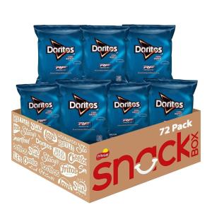 imageDoritos Flavored Tortilla Chips Nacho Cheese 175 Ounce Pack of 64Reduced Fat Cool Ranch