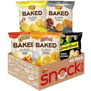 imageFrito Lay Baked ampamp Popped Mix Variety Pack Pack of 40Baked  Popped Mix