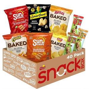 imageFrito Lay Baked ampamp Popped Mix Variety Pack Pack of 40Snack Time Favs
