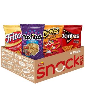 imageFrito Lay Chips and Jack Links Meats Snack Mix Variety Pack Pack of 30Big Bag Bundle
