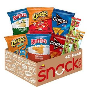 imageFrito Lay Chips and Jack Links Meats Snack Mix Variety Pack Pack of 30Chips  Chewy Bars