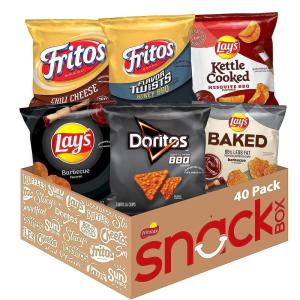 imageFrito Lay Doritos ampamp Cheetos Mix Variety Pack Pack of 40Backyard BBQ Mix