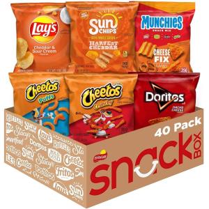 imageFrito Lay Doritos ampamp Cheetos Mix Variety Pack Pack of 40Cheesy Mix