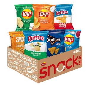 imageFrito Lay Doritos ampamp Cheetos Mix Variety Pack Pack of 40Tangy Mix