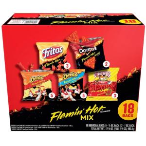 imageFrito Lay Flamin Hot Mix 1738 Ounce
