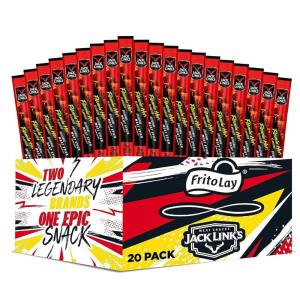 imageFrito Lay Jack Links Meat Stick Doritos Spicy Sweet Chili Pack of 20NEW Flamin Hot Meat Sticks