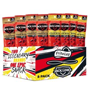 imageFrito Lay Jack Links Meat Stick Doritos Spicy Sweet Chili Pack of 20Steak Bites
