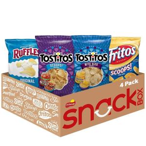 imageFrito Lay Ruffles Chips and Lays Ranch Dip Cups Variety Pack Pack of 24Big Bag Dipping Mix