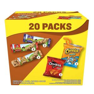 imageFritoLay Anytime Mix Variety Pack Box 20ct