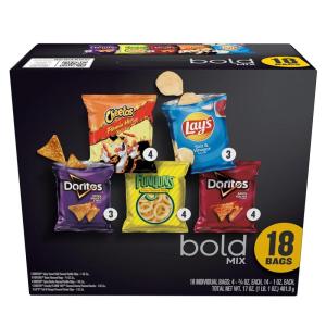 imageFritoLay Bold Mix Variety Pack Box 18ct