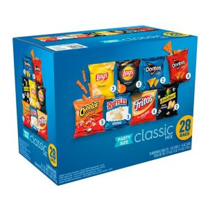 imageFritoLay Classic Mix Variety Pack Cube 28ct
