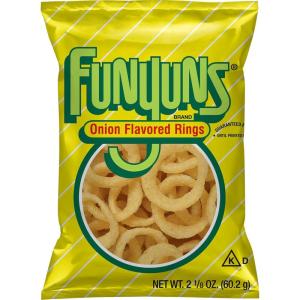 imageFunyuns Onion Flavored Rings Original 075 Ounce Pack of 40Original
