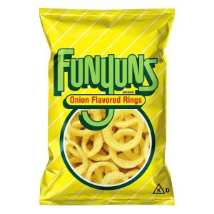 imageFunyuns Onion Flavored Rings Original 075 Ounce Pack of 40Regular