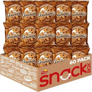 imageGrandmas Cookies Variety Pack Pack of 30Chocolate Chip