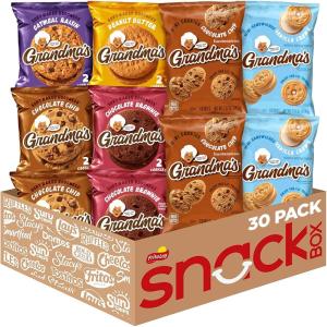 imageGrandmas Cookies Variety Pack Pack of 30Grandmas Variety Pack