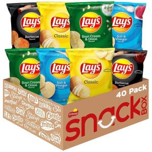 imageLays Potato Chips Classic 1 Ounce Pack of 40Variety Pack