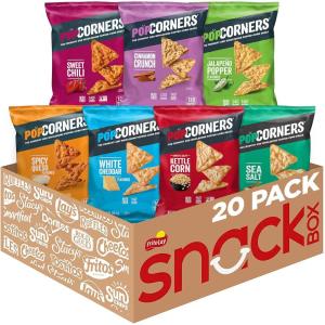 imagePopCorners Popped Corn Snacks Kettle Corn 1 Ounce Pack of 20 Packaging May Vary5 Flavor Variety Pack