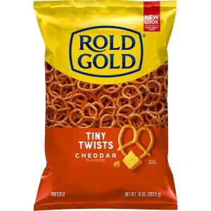 imageRold Gold Tiny Twists Pretzels 1 Ounce Pack of 40CheddarCheese
