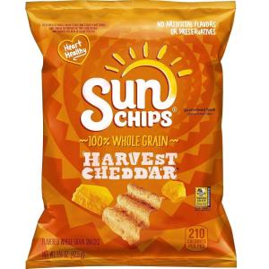 imageSunchips Multigrain Chips Variety Pack 40 CountHarvest Cheddar