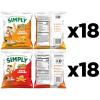imageSimply Snacks Variety Pack 0875 Oz 36 Count Packaging May VarySimply Cheetos Crunchy  Puffs