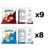 imageSimply Snacks Variety Pack 0875 Oz 36 Count Packaging May VarySimply Variety Pack