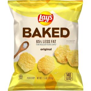 imageBaked Cheetos Crunchy Flamin Hot 0875 Ounce Pack of 40Baked Lays Original
