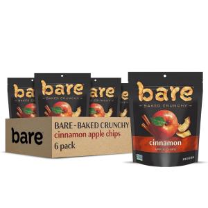 imageBare Baked Crunchy Fruit Variety Pack 053 Ounce Pack of 16Cinnamon