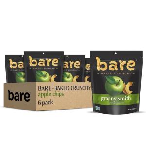 imageBare Baked Crunchy Fruit Variety Pack 053 Ounce Pack of 16Granny Smith