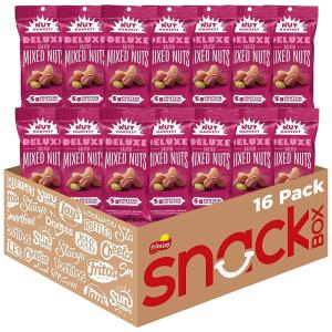 imageNut Harvest Deluxe Mixed Nuts 225 Ounce Pack of 16