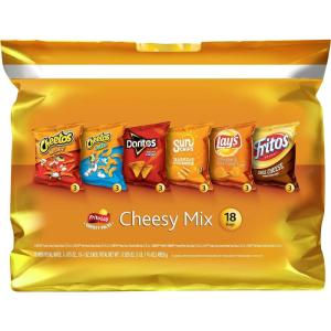 imageFritoLay Bold Mix Variety Pack 18 CountCheesy