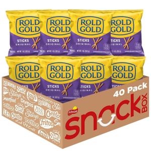 image:imageRold Gold Pretzels Sticks 1 Ounce Pack of 40Pretzel Sticks