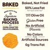 image:imageBaked Ruffles Potato Chips Cheddar amp Sour Cream 1125 oz Bags 64 Pack 50 Less Fat Gluten Free No Artificial Flavors No Colors from Artificial Sources