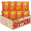 image:imageSunChips 100 Whole Grain Chips Harvest Cheddar 1 oz Bags Pack of 104 No Artificial Flavors No Colors from Artificial SourcesHarvest Cheddar